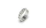 Celtic men's ring Eternity wedding band