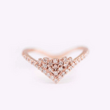 Unique wedding band white diamond rose gold yellow gold white gold daily band ring